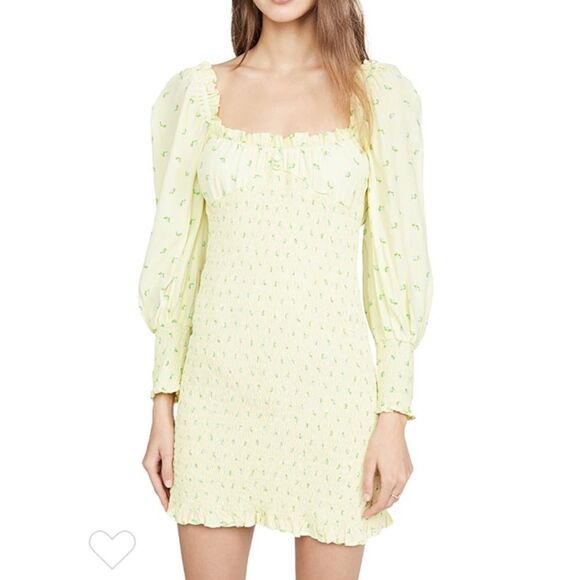 NWT Faithful The Brand Gombardy Mini Dress in Bisset Floral - Picture 16 of 16